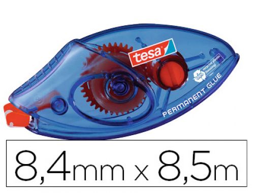 Cola tesa roller permanente reciclavel 8,4 mm x 8,50 m , Tesa , 150099 , 4042448110343